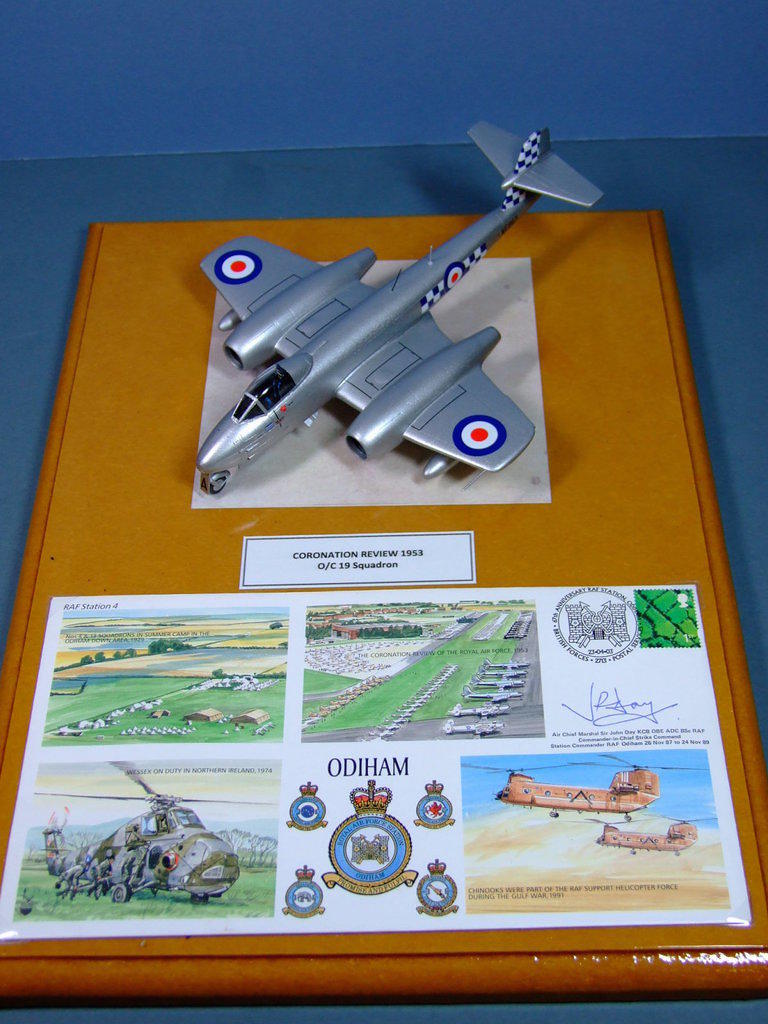 Meteor F8, 19 Sqn O/C, Coronation Review