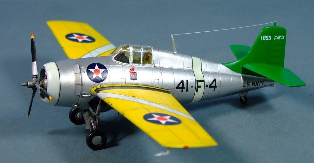 Grumman F4F-3 Wildcat, VF-4, USS Ranger, 1941, 1:72