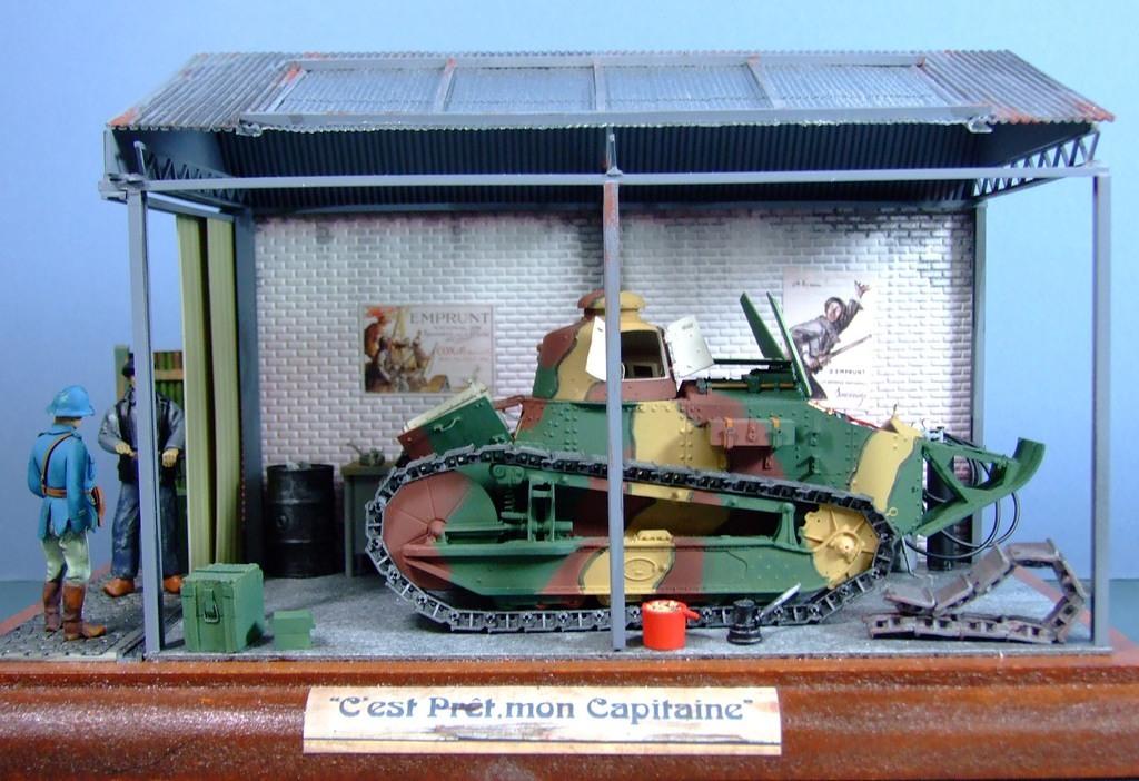 "C'est Pret Mon Capitaine," Renault FT-17, 1:35