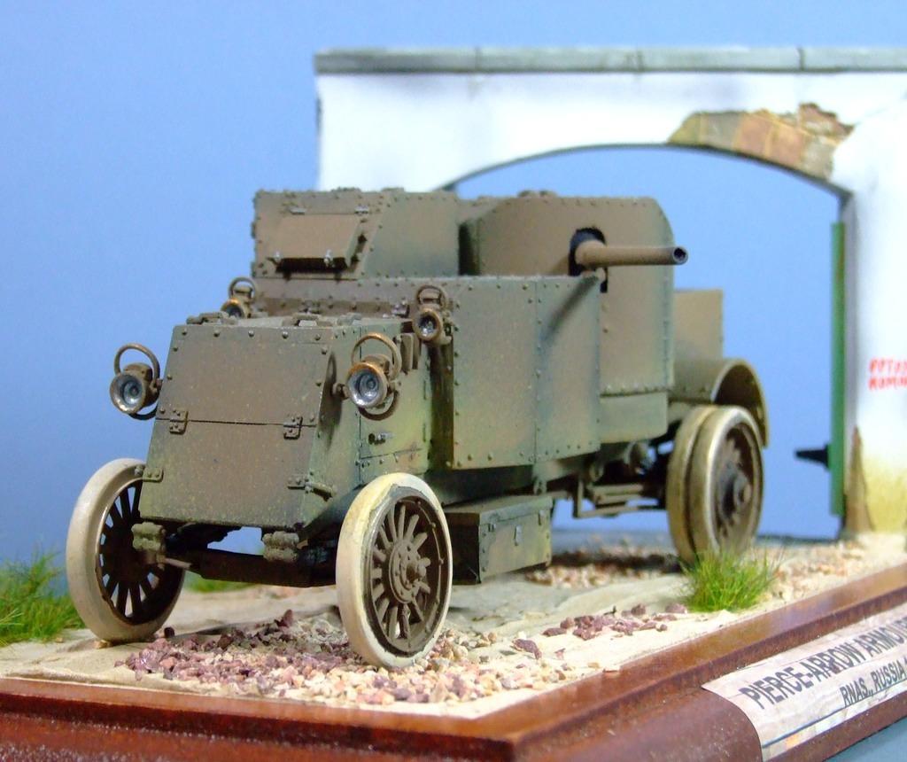 Pierce-Arrow Armoured Car, "Prince of Russia," RNAS, 1:35