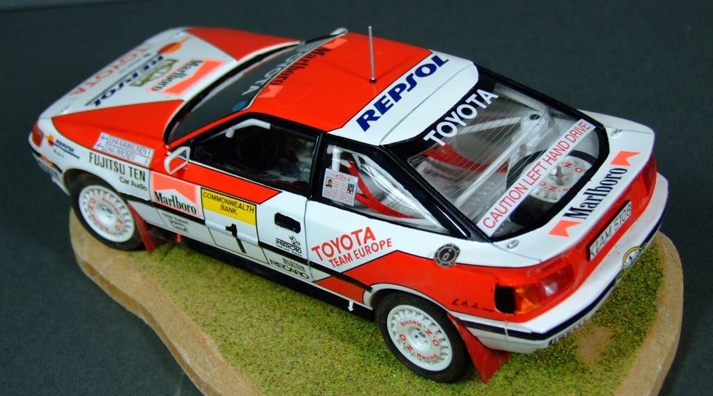 Toyota Celica, 1989 Australian Rally Winner, Aoshima 1:24