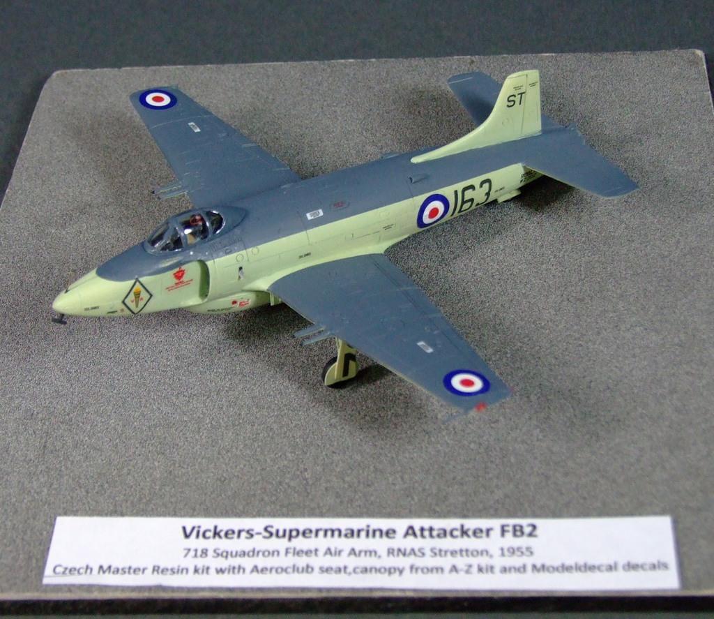 Vickers Supermarine Attacker FB.2, 1:72